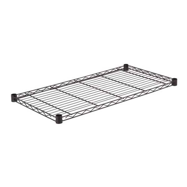 HoneyCanDo SHELF STEEL BLK 18X36 in. SHF350B1836 Zoro